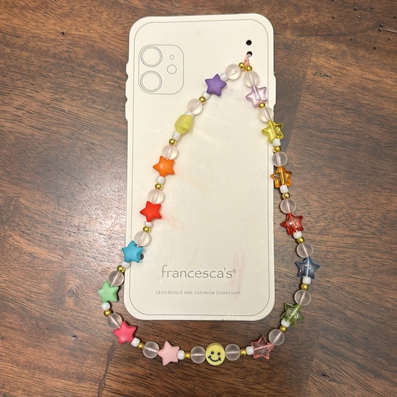 Francesca’s  Stacey Star Phone Charm - Picture 2 of 5